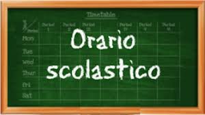 orario scolastico